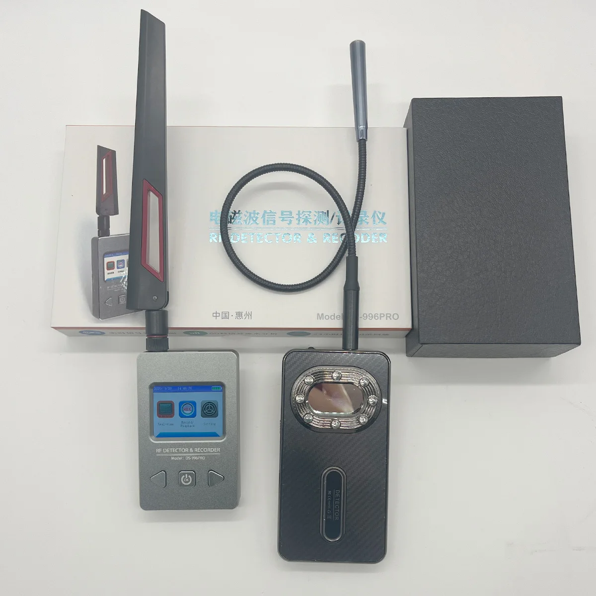

RF Detector & Recorder DS - 996PRO, AI Filtering for Accurate GPS & Eavesdropper Detection Wireless Camera Detector