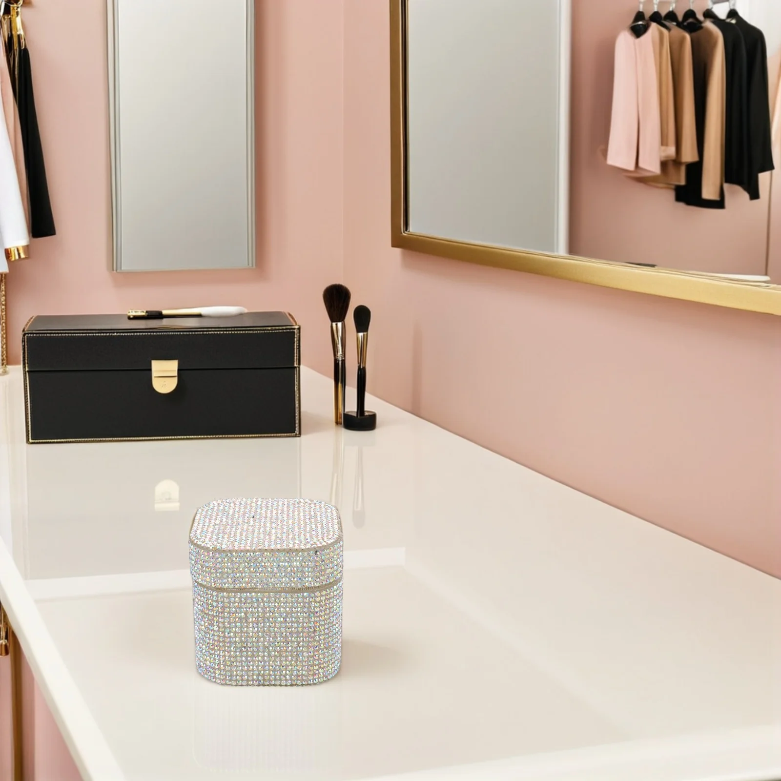 

Dappen Dish For Art Crystal Glass Nail Brush Cleaning Cup With Lid, Acrylic Liquid Soaking Bowl, Manicure Tool Holder,