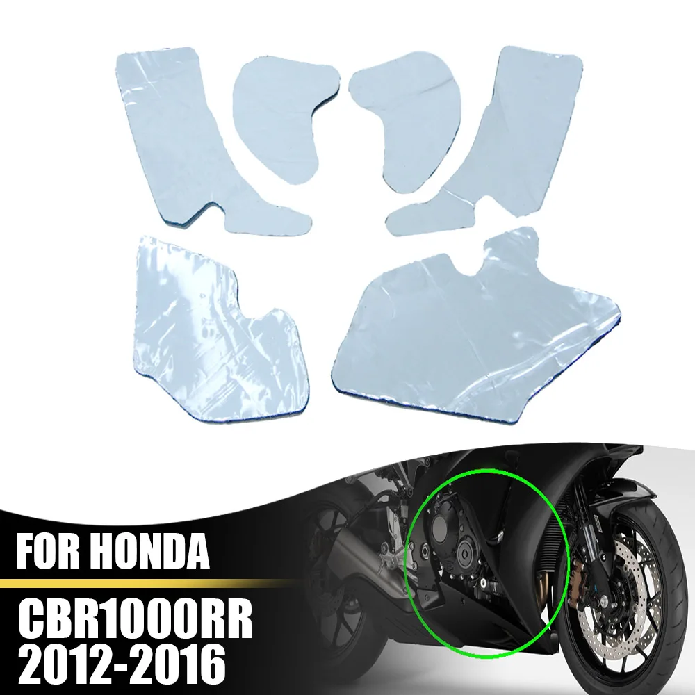 

Motorcycle Accessories Pre-Cut Belly Fairing Heat Shield Mat Insulation Protection For Honda CBR1000RR 2012-2016 2015 2014 2013