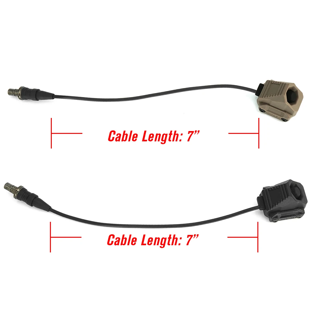 Tactical AXON SL Remote Button Switch, Scout Weapon Light, SF M300 M600 Series