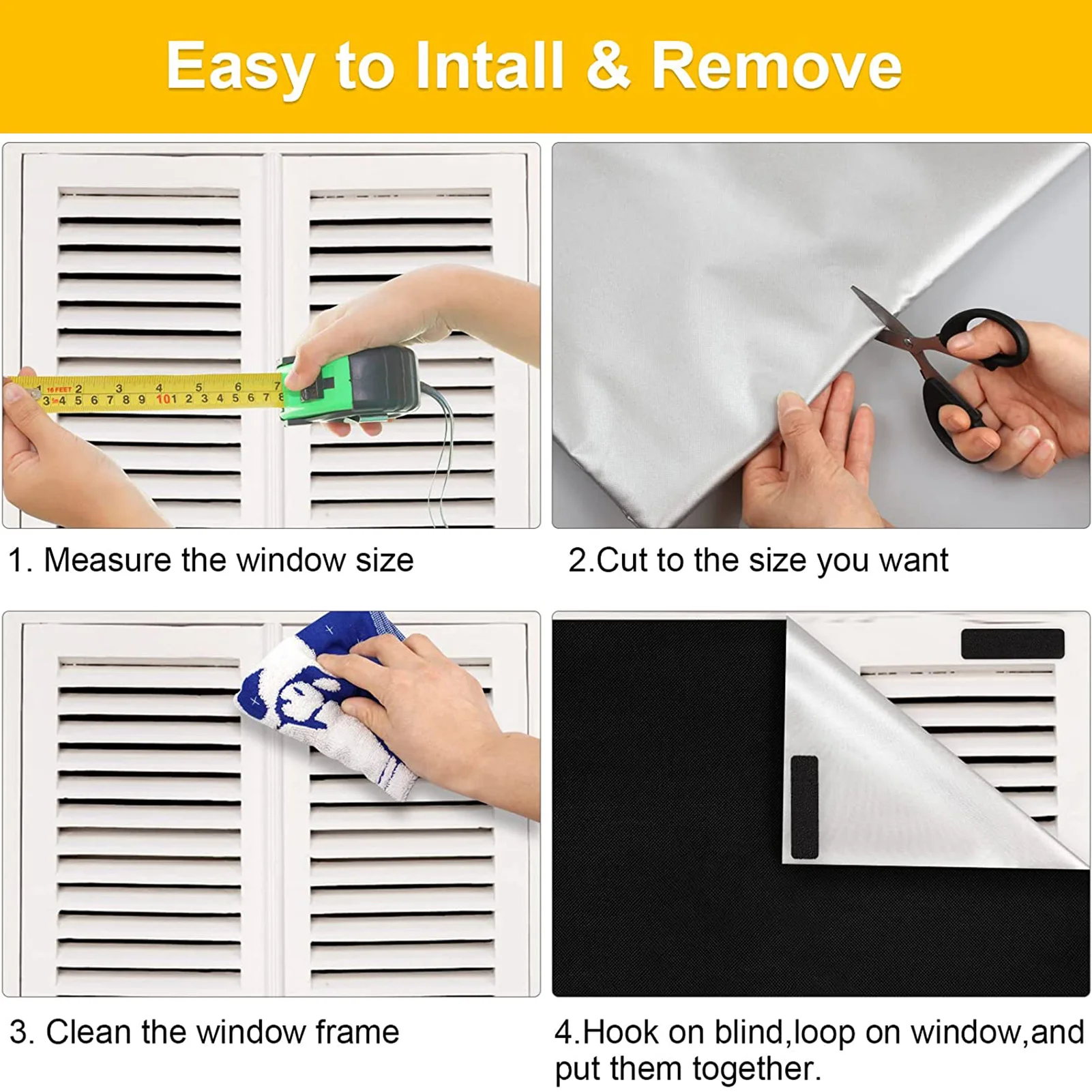 Tạm Thời Mất Điện Mù Màn Cho Cửa Sổ Bóng Drap Di Động Cho Không Gian Phòng Khách Nhà Cửa Sổ Cửa Cho Ban Công