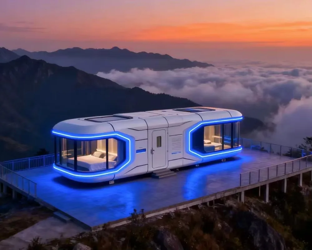 Gypsophila Mobile Homestay Steel Factory Source Mobile Hotel House