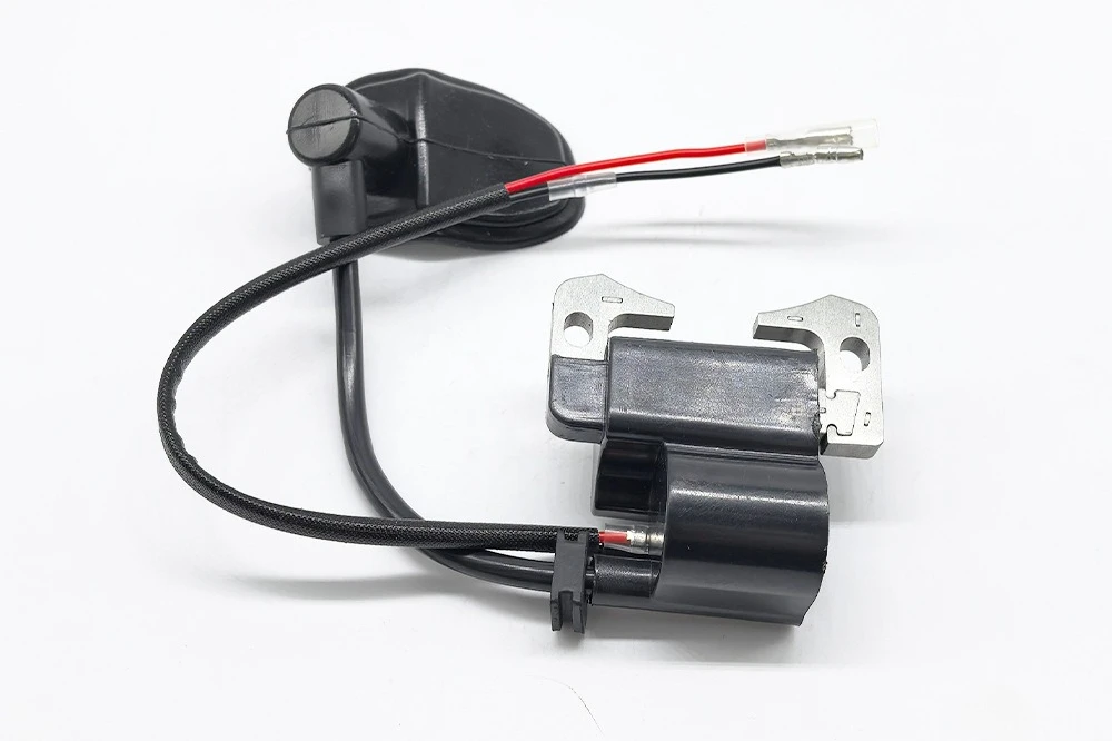 

Подходит для катушки зажигания газонокосилок NB411 CG411, 47cc 49cc, высоковольтный блок, статор для газонокосилок с двумя режущими элементами RBC411