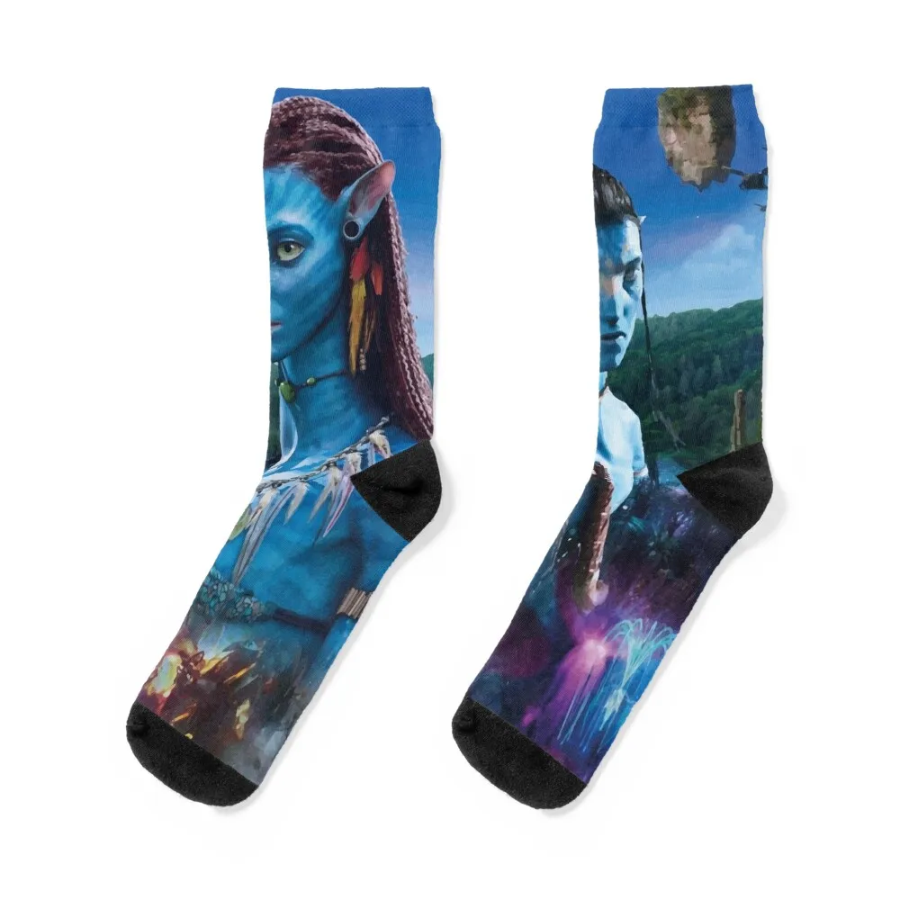 

AVATAR Socks kawaii christmas stocking Run hockey Woman Socks Men's