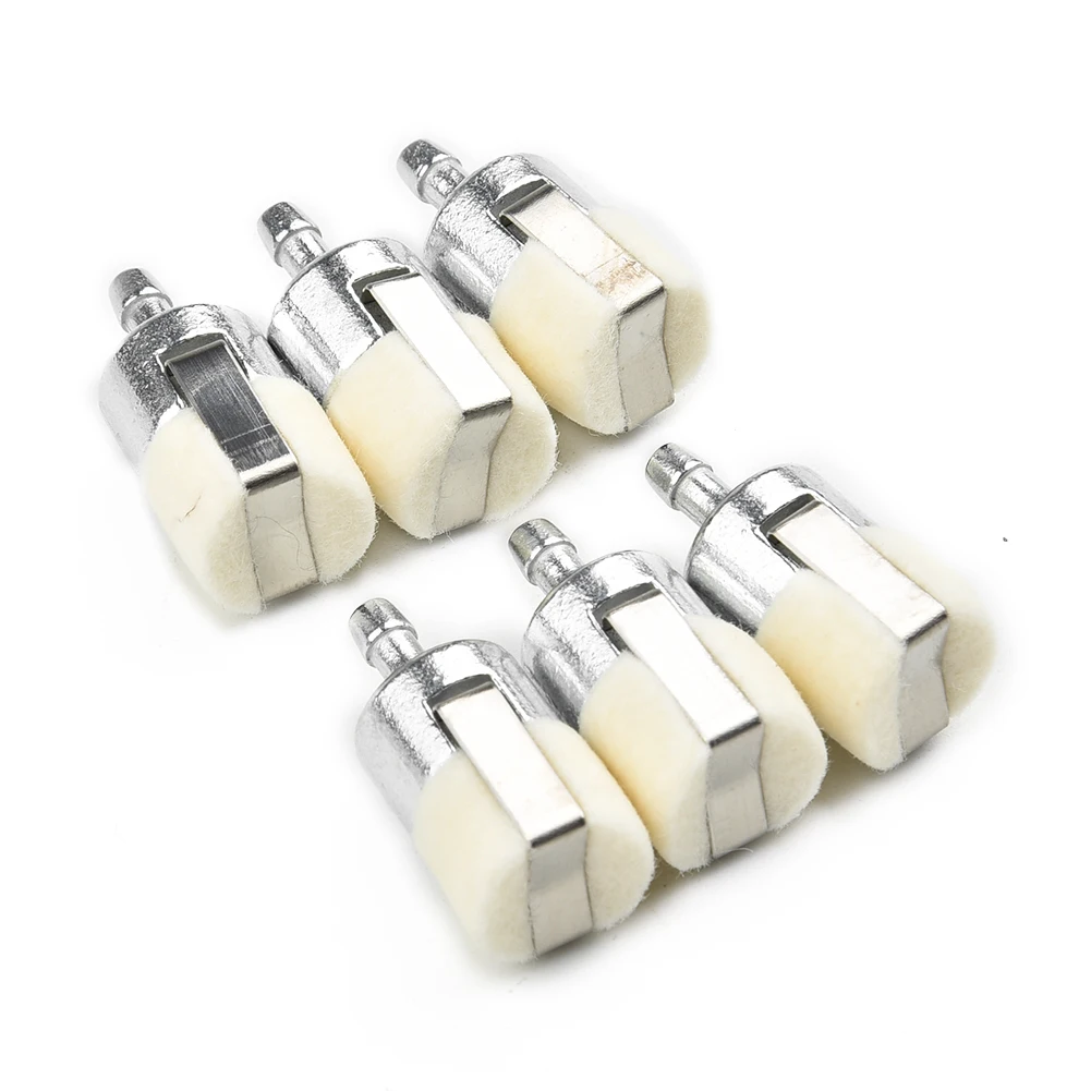 6x Fuel Filter Fit For 13120507320 Chainsaw Brushcutter Blower 125-527 For Small Trimmers Brush Cutters Accessories