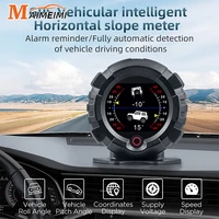 X95 GPS HUD pantalla frontal de coche 4x4 inclinómetro todoterreno ángulo de pendiente velocidad sincronización satelital accesorios de coche medidor multifunción