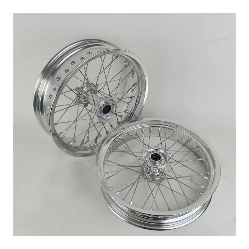 

All Silver Fit Ultra Bee 17*3.5 17*4.5 Wheel Set Electric Off Road Bike Supermoto Wheels