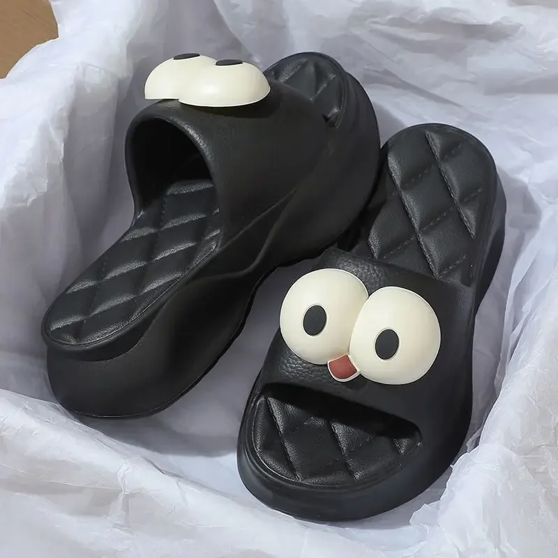 2 Stück DIY-Schuhschnallen, Slipper-Zubehör, niedliches großes Augenloch, Schuhanhänger, Cartoon, lustig, lustige Schuhe, Dekoration, Mode-Accessoires – Detail 6