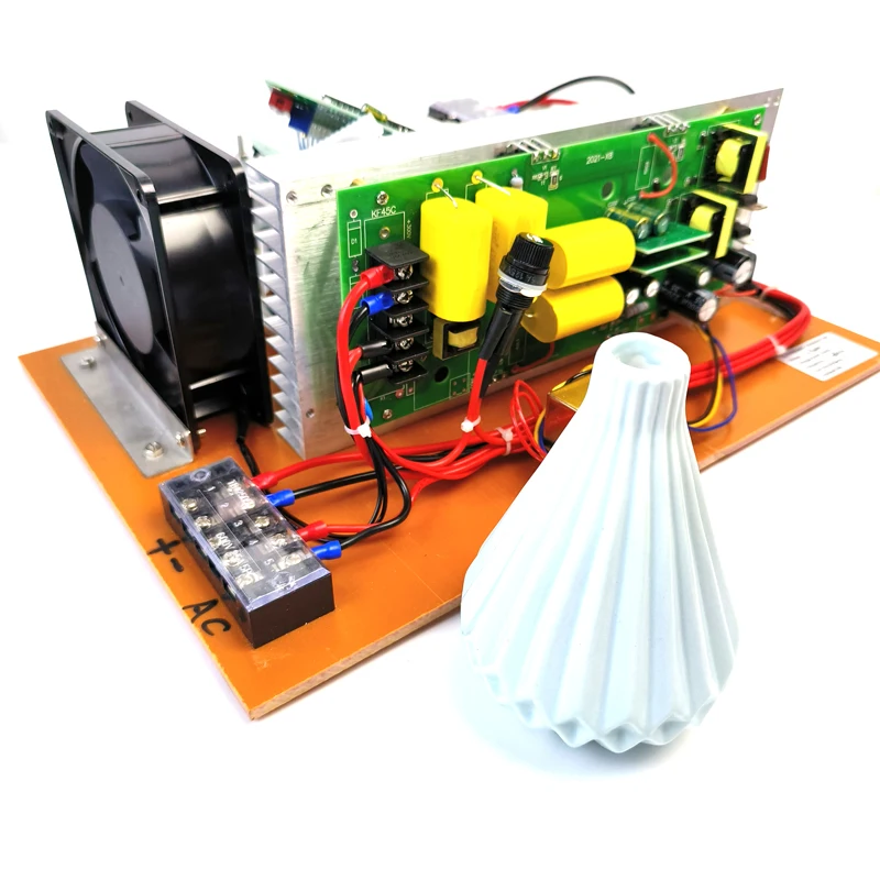 40KHZ 1000W Adjustable Frequency Ultrasonic PCB Generator Vibration For Ultrasound Cleaner Wash Fruit