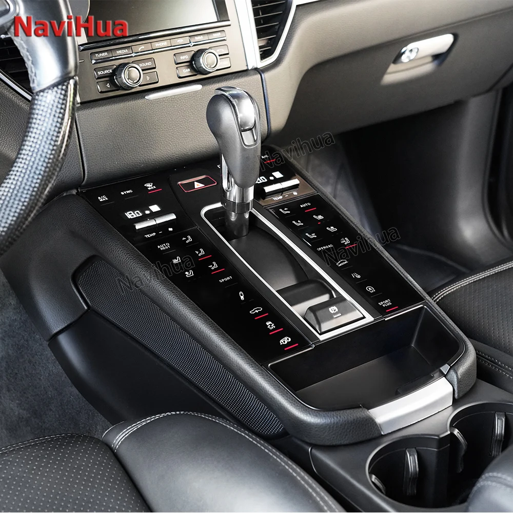 لوحة ال سي دي تعديل السيارة الداخلي وحدة التحكم المركزية لوحة التحكم في المناخ تكييف الهواء لعام 2014 2021