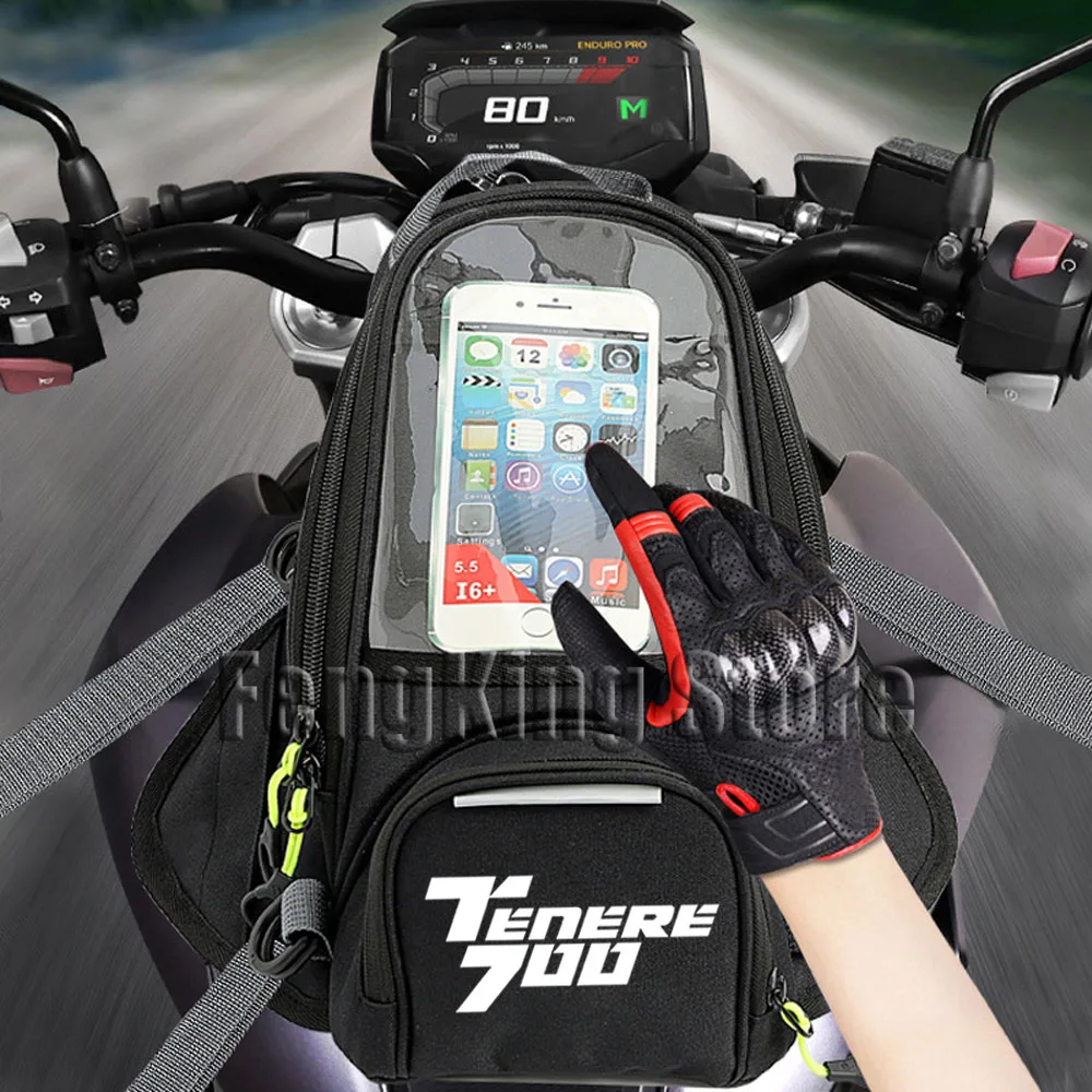 

New Motorcycle Fuel Bag Mobile Phone Navigation Tank For YAMAHA TENERE 700 XTZ 700 T700