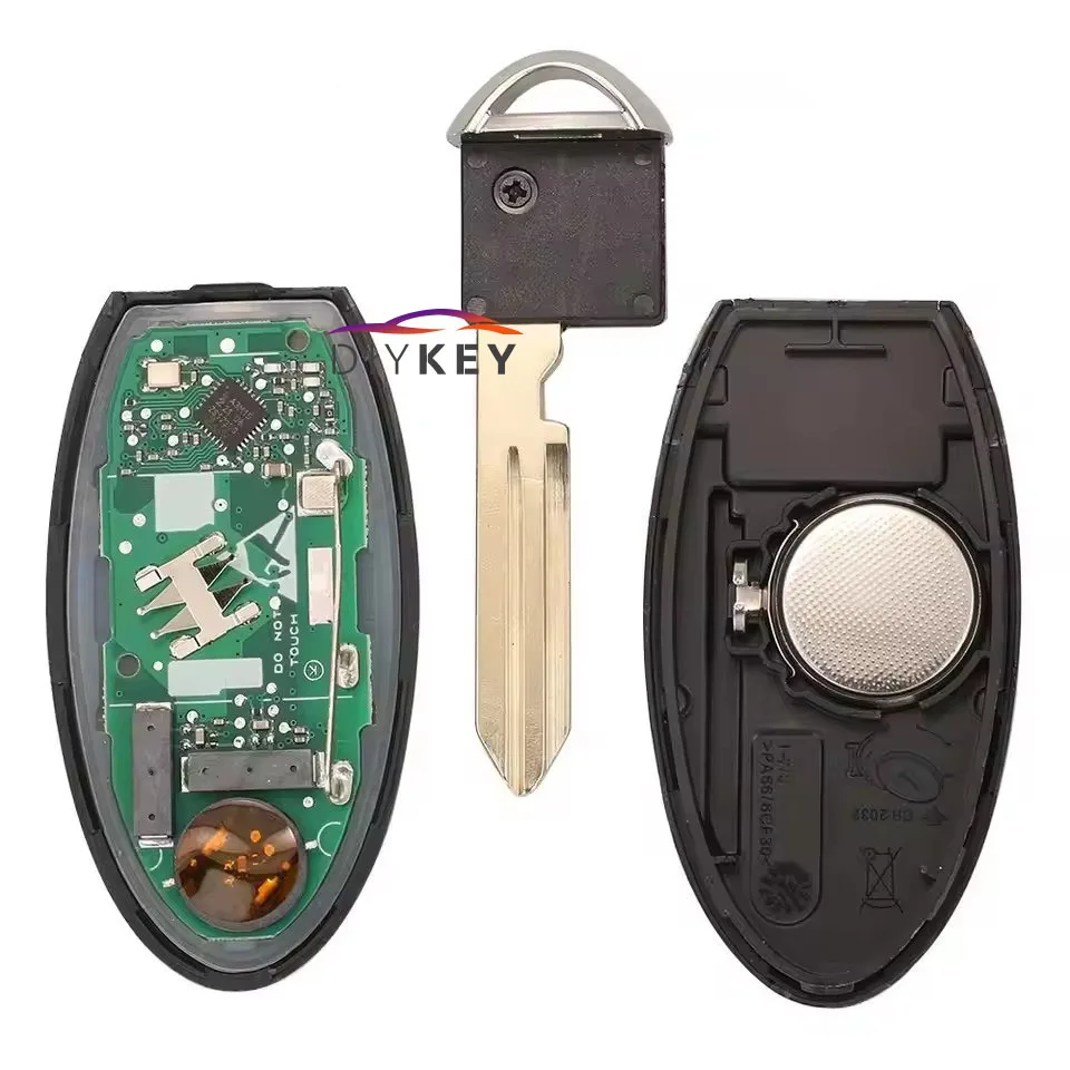 KEYECU KR5TXN1 433MHz 4A Chip Smart Car Remote Key S180144502 For Nissan Kicks S Rogue Sport 2018 2019 2020 P/N: 285E3-5RA0A