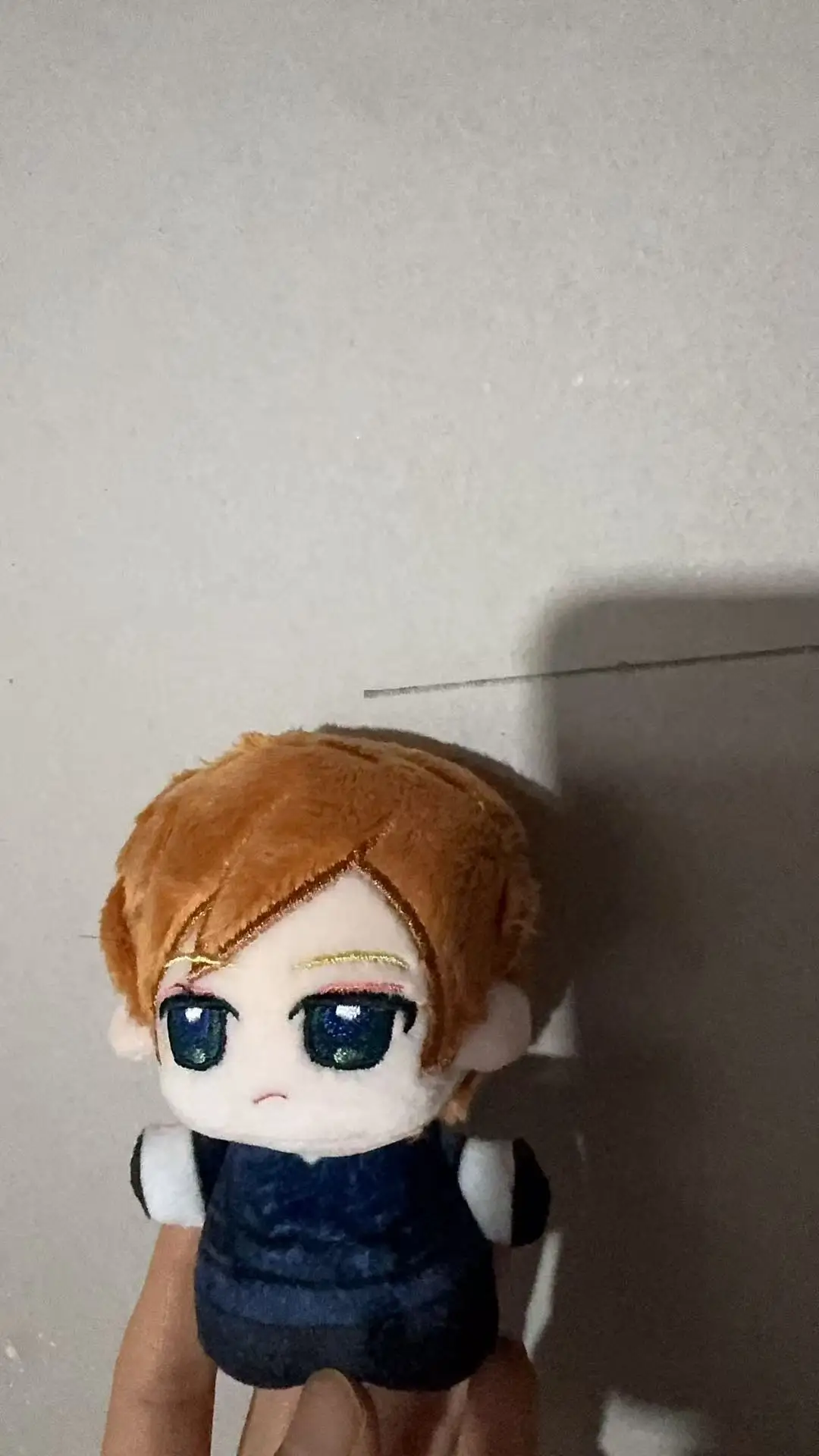 New 10cm Leon Scott Kennedy Plush Dolls Pendant Holiday Gifts Mini Resident Kennedy Printed Stuffed Backpack Toys Fans Collect