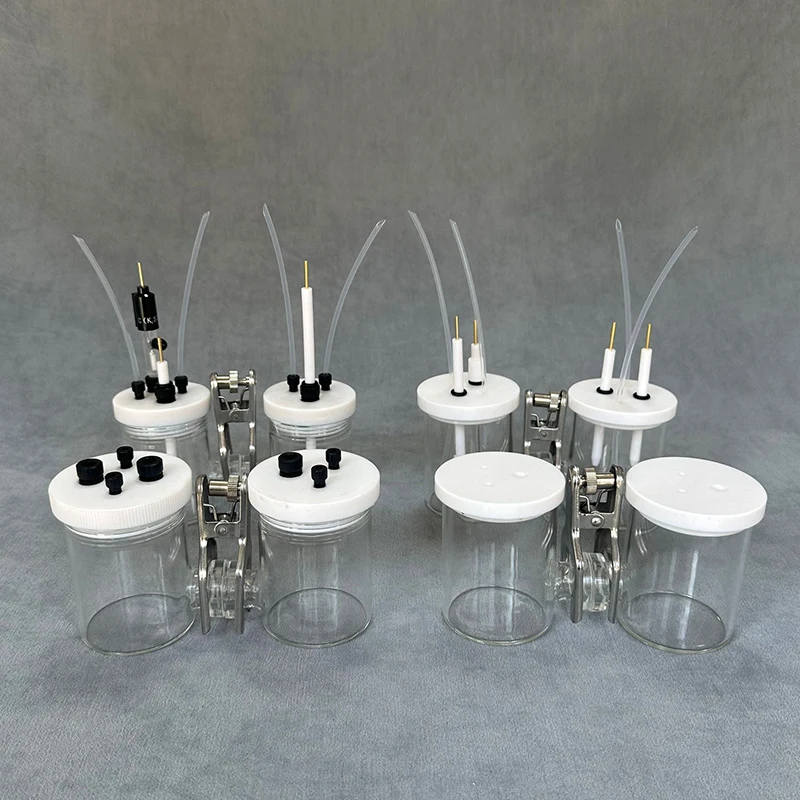 

H-type exchangeable ion membrane electrolytic cell unsealed high efficiency for lab use