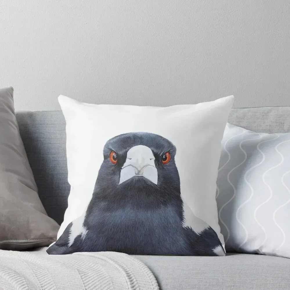 

Magpie Stare Throw Pillow ornamental pillows christmas decorations for home 2025 Cushions For Sofa pillow