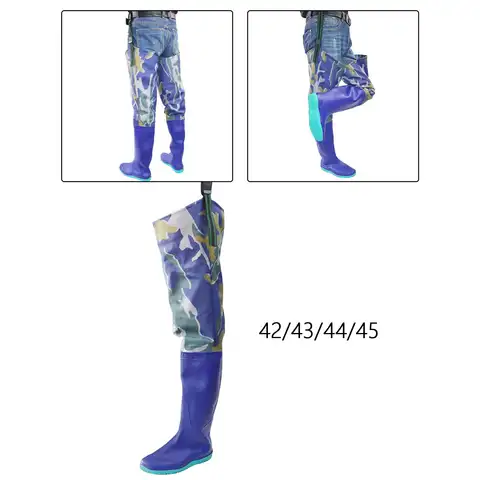 Hip Waders Waterproof Hip Boots Breathable Anti Skid for Men Women