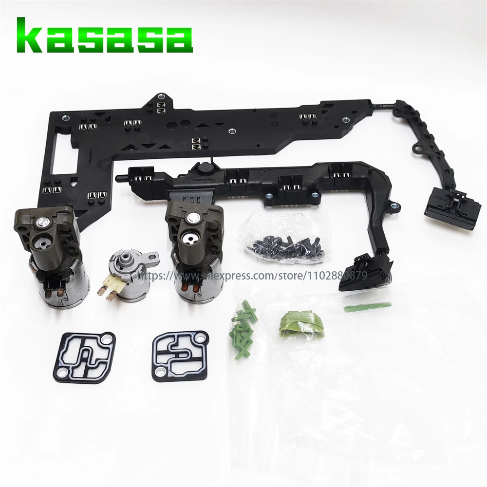 New 0B5 DL501 7-Speed DSG Solenoid Valve Kit 0B5398048D Fit Audi A4 A5 A6 A7 Q5 Porsche Macan 2008-2016