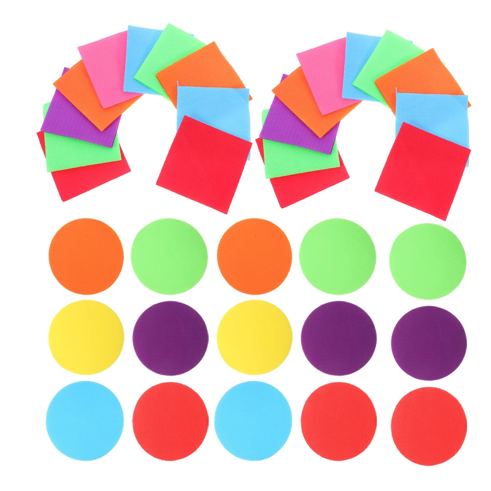 

60 Pcs Carpet Floor Markers Circle Rug Spots Classroom Stickers Preschool Seat Carpet Dots Spot Markers