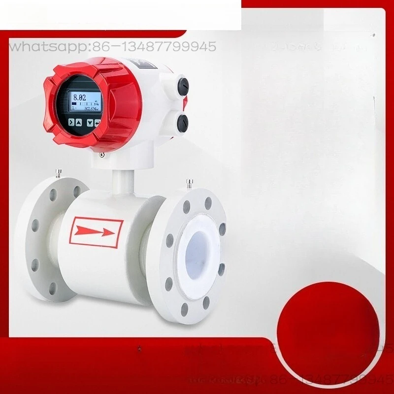 

Intelligent electromagnetic flowmeter sewage pipe split integrated anti-corrosion DN50/100LDG flowmeter