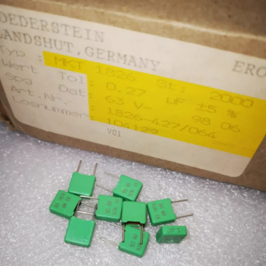 ERO 1826 63v 274 0.27UF can replace 0.22UF 220NF thin film capacitor P5, same as 1817