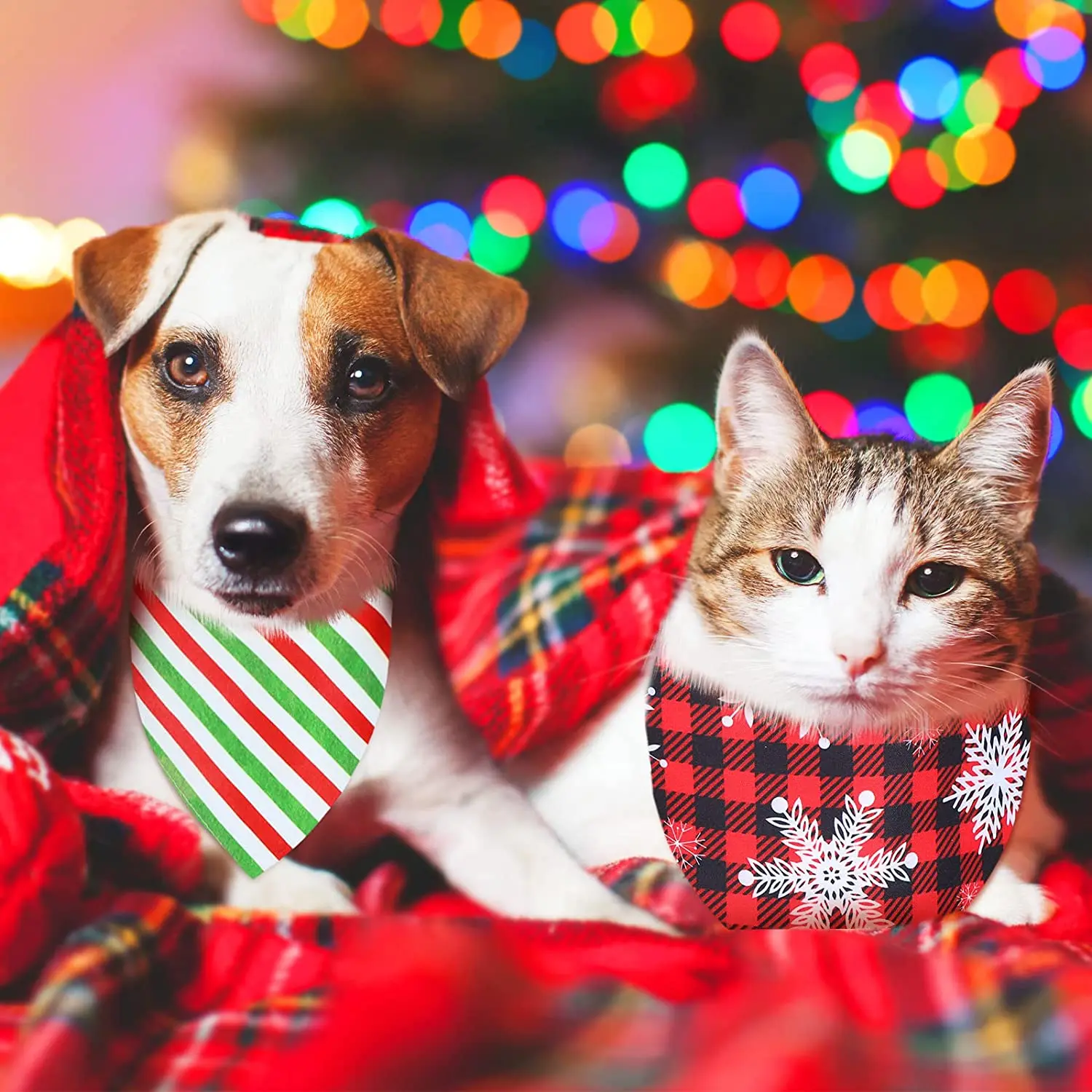 30er-Pack Weihnachts-Hunde-Bandana für Herbst, Thanksgiving, Haustiere, Schal, Dreieckslätzchen, Halloween-Haustier-Bandanas für kleine, mittelgroße und große Hunde – Detail 5