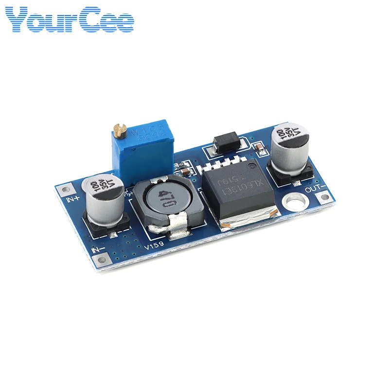 XL6019-módulo de potencia de aumento de DC-DC, convertidor de 3,3 V-35V a 5V, 6V, 9V, 12V, 24V, 5A