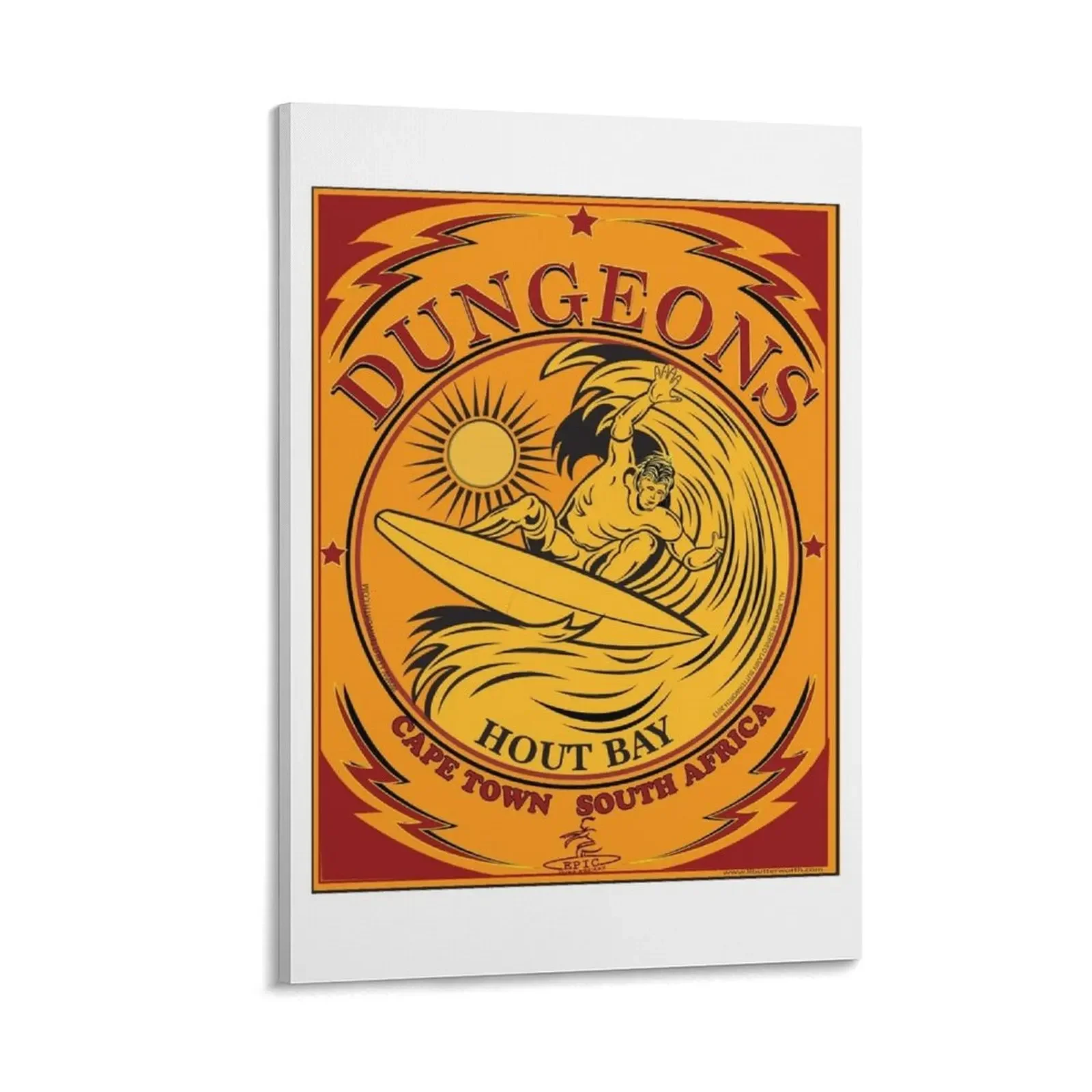 

DUNGEONS SURFING CAPE TOWN SOUTH AFRICA Canvas Painting bedrooms decor wall decoration paintings