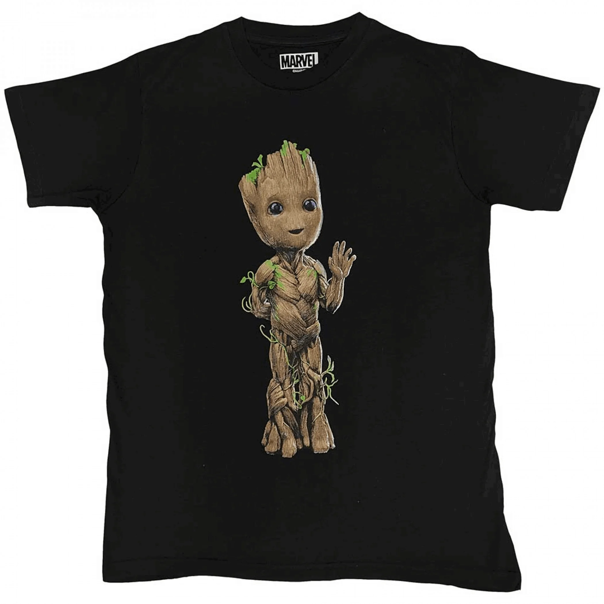 Summer Marvel Movie New T-Shirt Guardians of the Galaxy Baby Groot Wave Boys and Girls T-Shirt KID/Adult Casual Short Sleeve Top