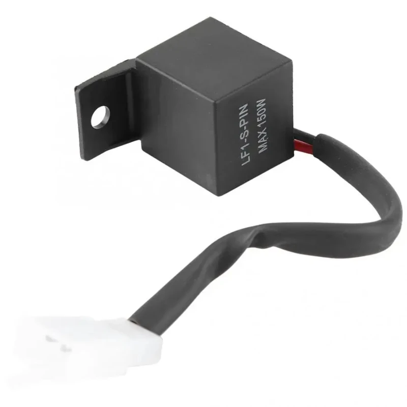

LED Flasher Relay 2 Pin Electronic Turn Signal Indicator Bulb Hyper Flash LF1-S-PIN Car Motorcycle Accessories