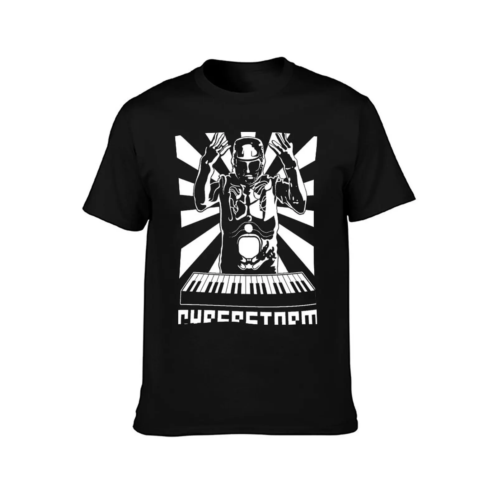 CYBERSTORM (Vibrations, 1996) T-Shirt vintage clothes quick-drying blue archive anime figures Men's t-shirts