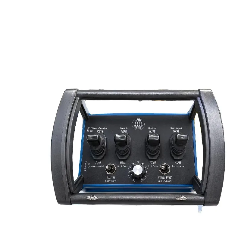4 Levers With Throttle Knob Semi-automatic Industrial Remote Control