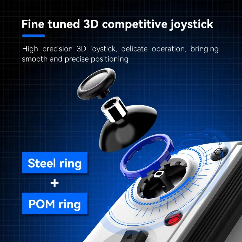 D11 Game Controller For SWITCH/Android/Apple IOS PC Joysticks Wireless Gamepad for PS3/PS4 Telescopic Joystick for Mobile Phone
