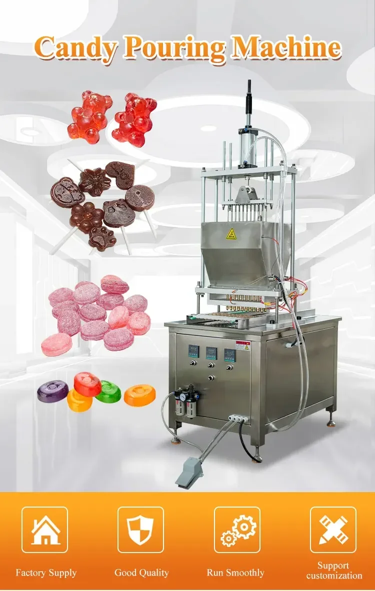 lMultifunctional Small Mix Fruit Candy Pop Lollipop Machine To Manufacture Make