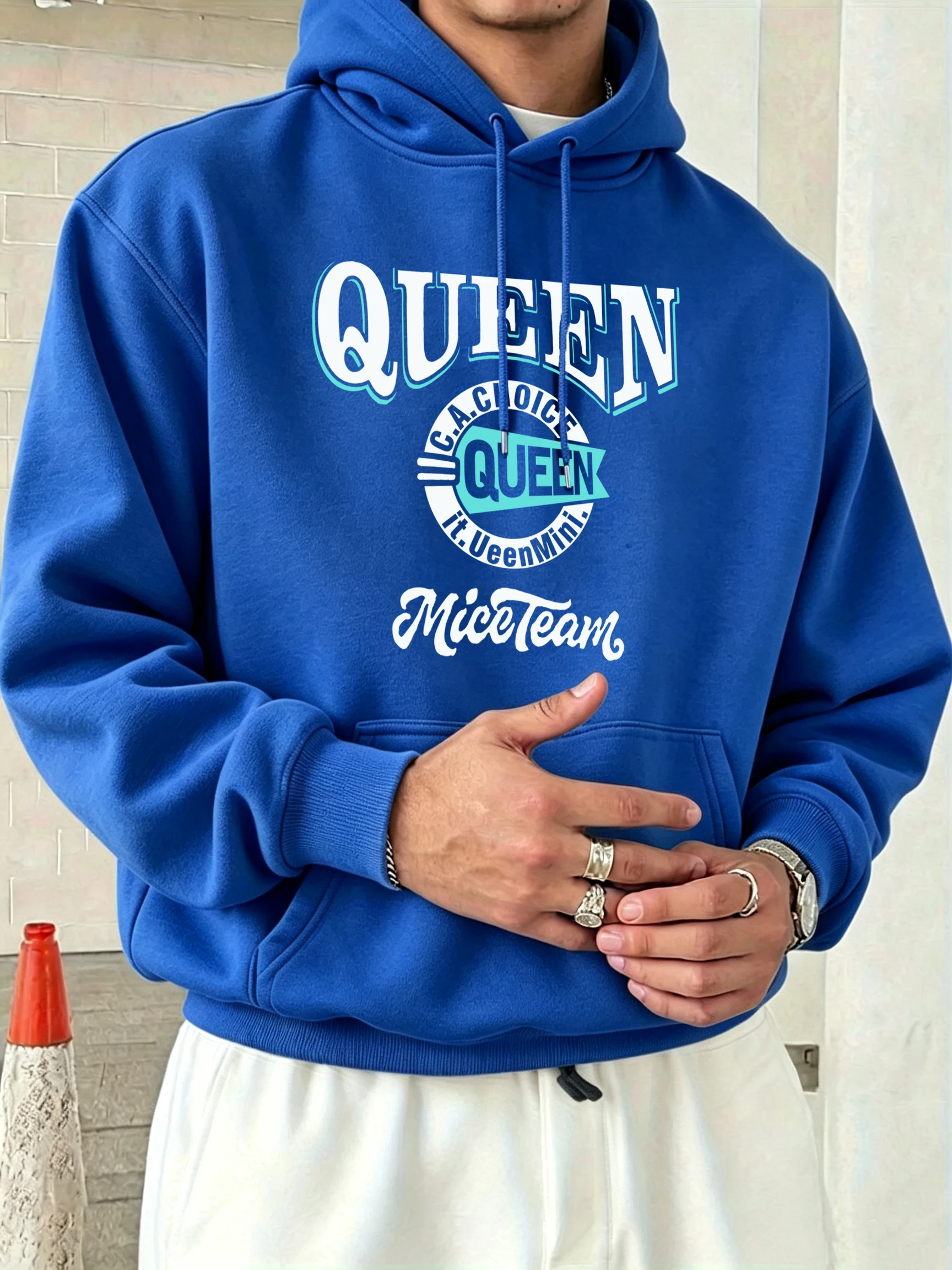Queen Mice Team Letter Print M - Winter Clothing English recensie en prijs
