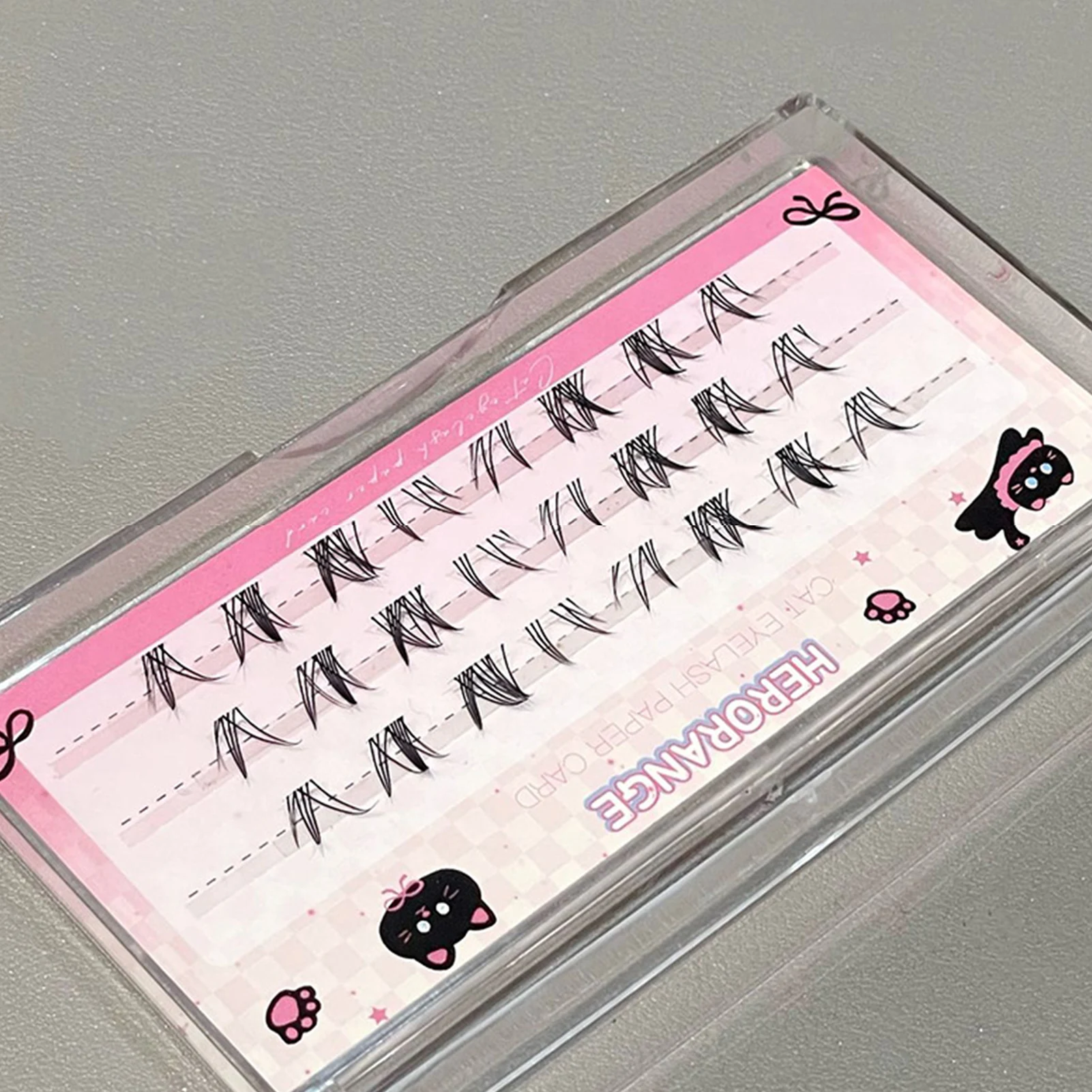 Foxes Style Natural Lower False Eyelashes Individual Wispy Lower Eyelash Extension Enlarge Your Eyes Girl Group Style 3/6/10rows