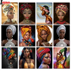 Sexy African Art Black and White Woman Diamond Painting 5D Diy Full Diamond Embroidery Mosaic Picture Cross Stitch Home Decor