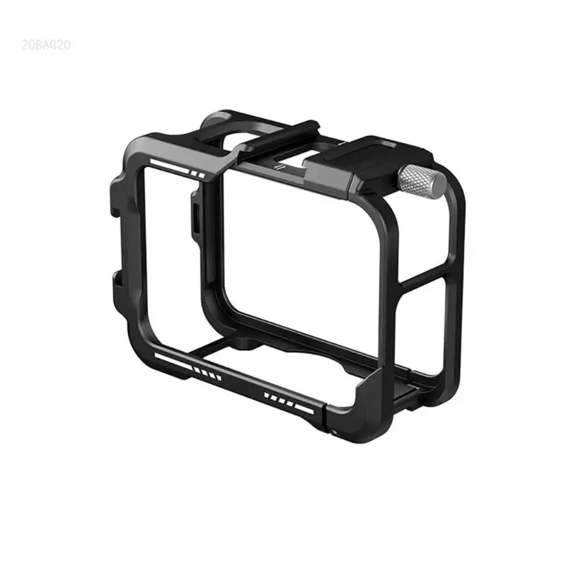 Aluminum Camera Cage Motorcycle Camera Mount Double Cold Shoe Mount Camera Bracktes set Simple Installation for 13