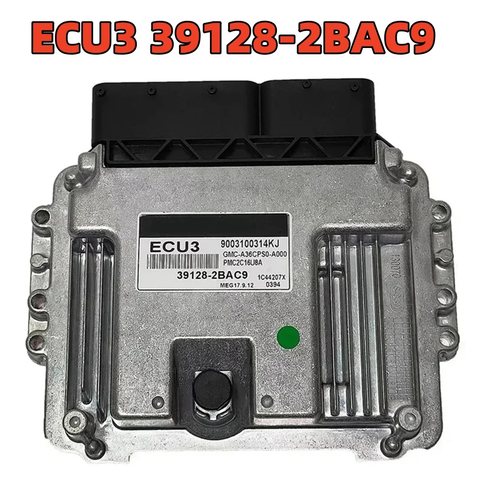 Car Engine ECU3 39128-2BAC9 Original  Computer Board Electronic Control Unit Fit for Hyundai MEG17.9.12 ECU 391282BAC9