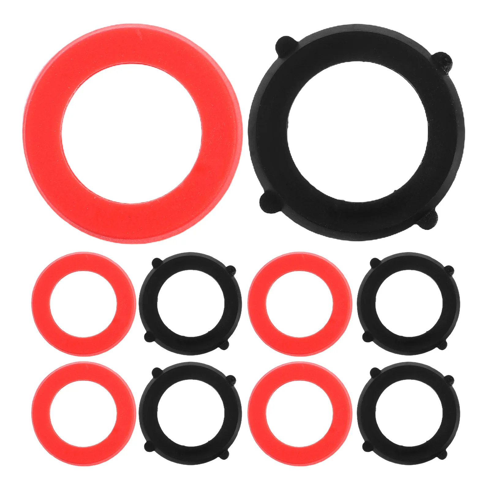 80Pcs Garden Hose Seal Washers Rubber Leak Proof Shower Hose Washer Flat Rubber Gasket Replacement Plumbing Garden Gasket