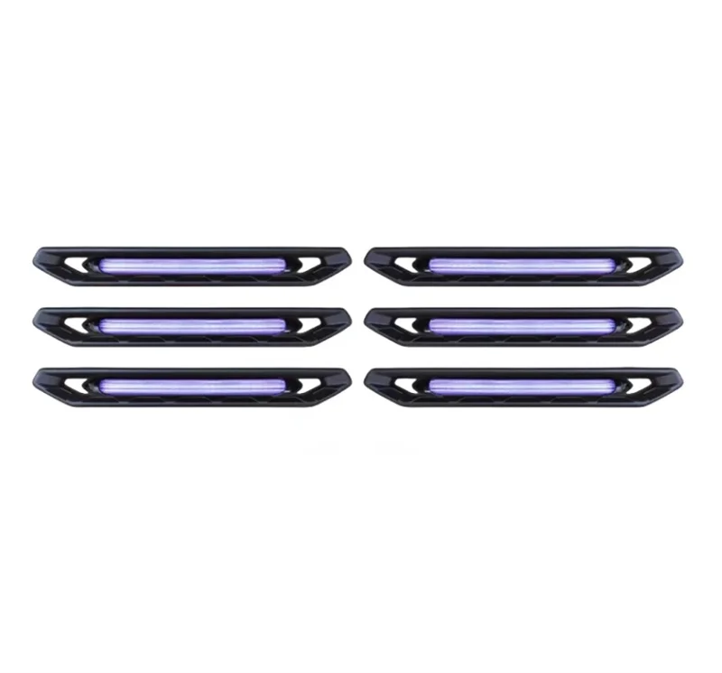 fit for JETOUR Traveler T2 car luggage rack LED side lights 2023-2024 luggage rack light decorative car external accessorie