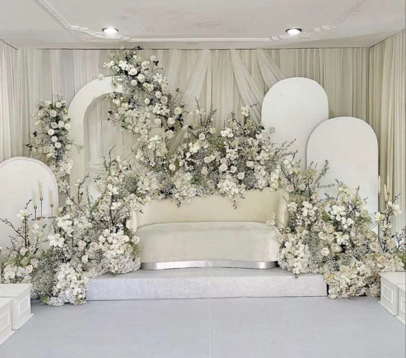 

#@Modern Classic White Wedding Panels with Simple Design New Style for Modern Classic Wedding