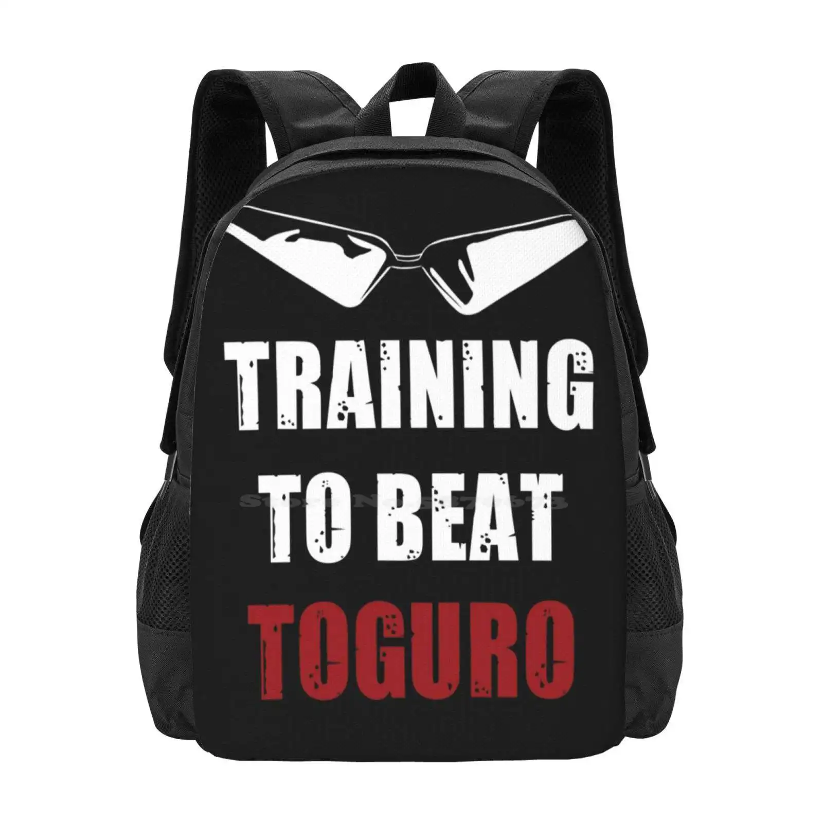 Entrenamiento alternativo para golpear Toguro, mochila para estudiantes universitarios, diseño de patrón, bolsas para jóvenes Toguro Yu Hakusho Yusuke