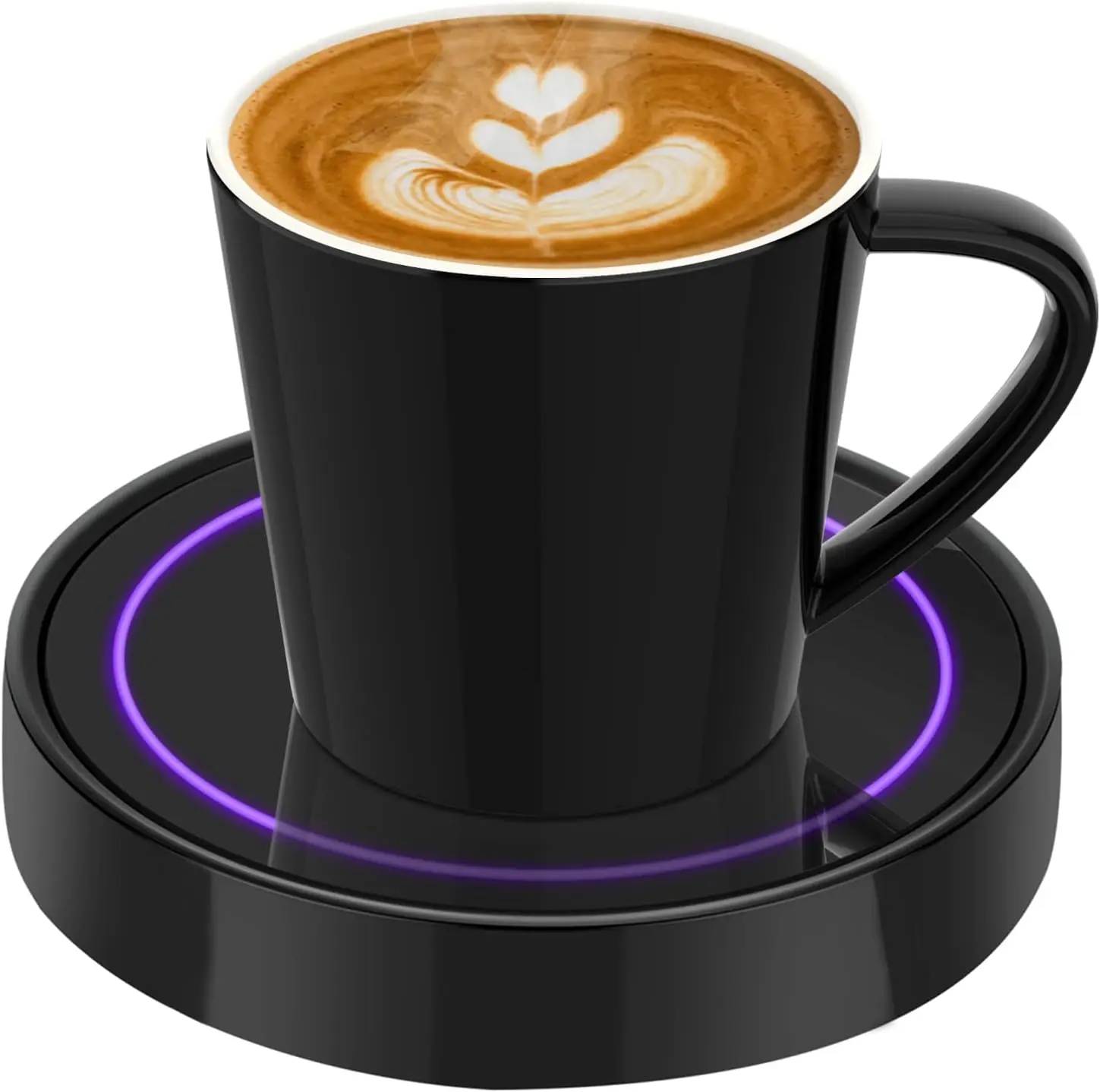 

Подогреватель кофейных кружек - гравитационная индукционная грелка для кружек с автоматическим включением/выключением для офисного стола и семейной гостиной