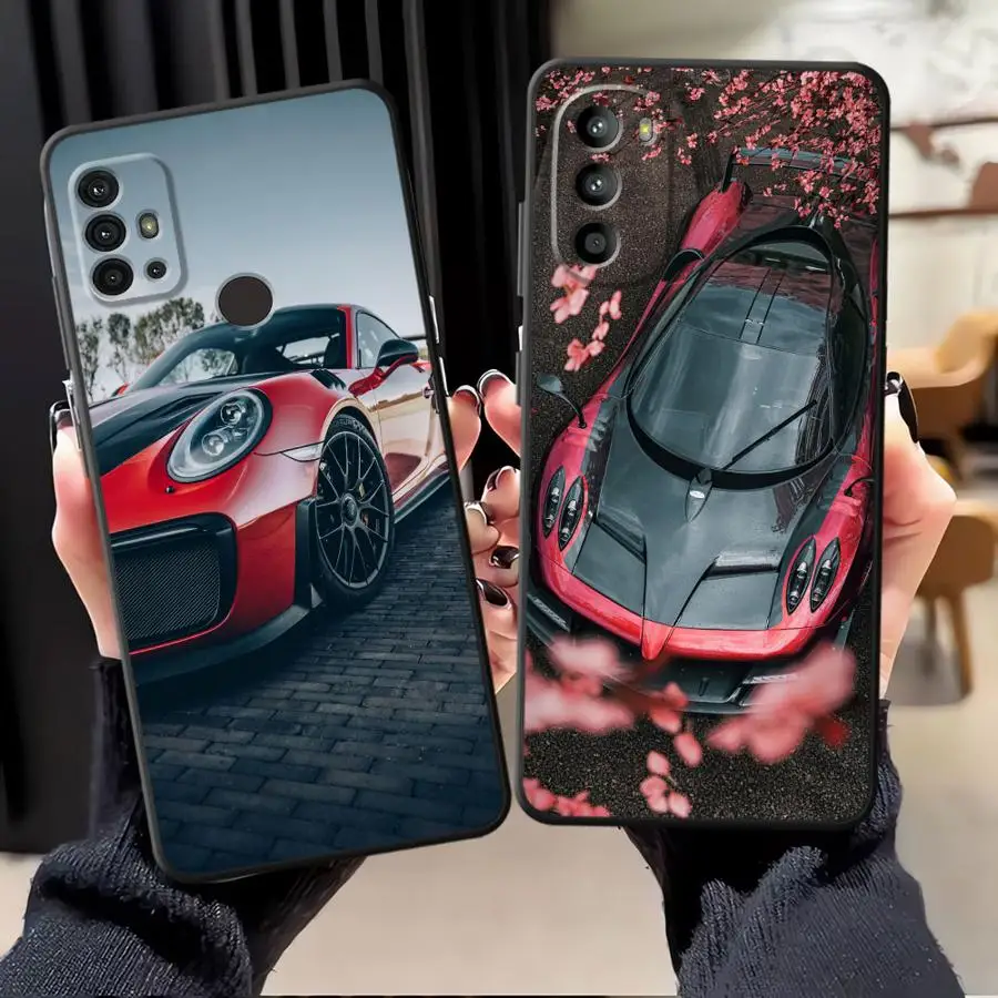 Чехол для Moto S30 Pro Edge 20 30 X30 Pro, мягкая задняя крышка телефона, усовершенствованный крутой автомобиль