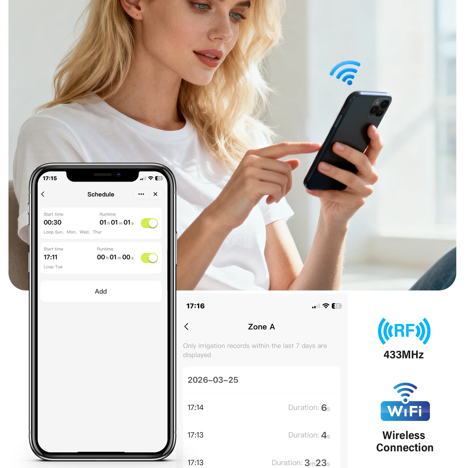 WiFi Akıllı Su Zamanlayıcısı,  - Smart Garden Zone incelemesi ve fiyatı