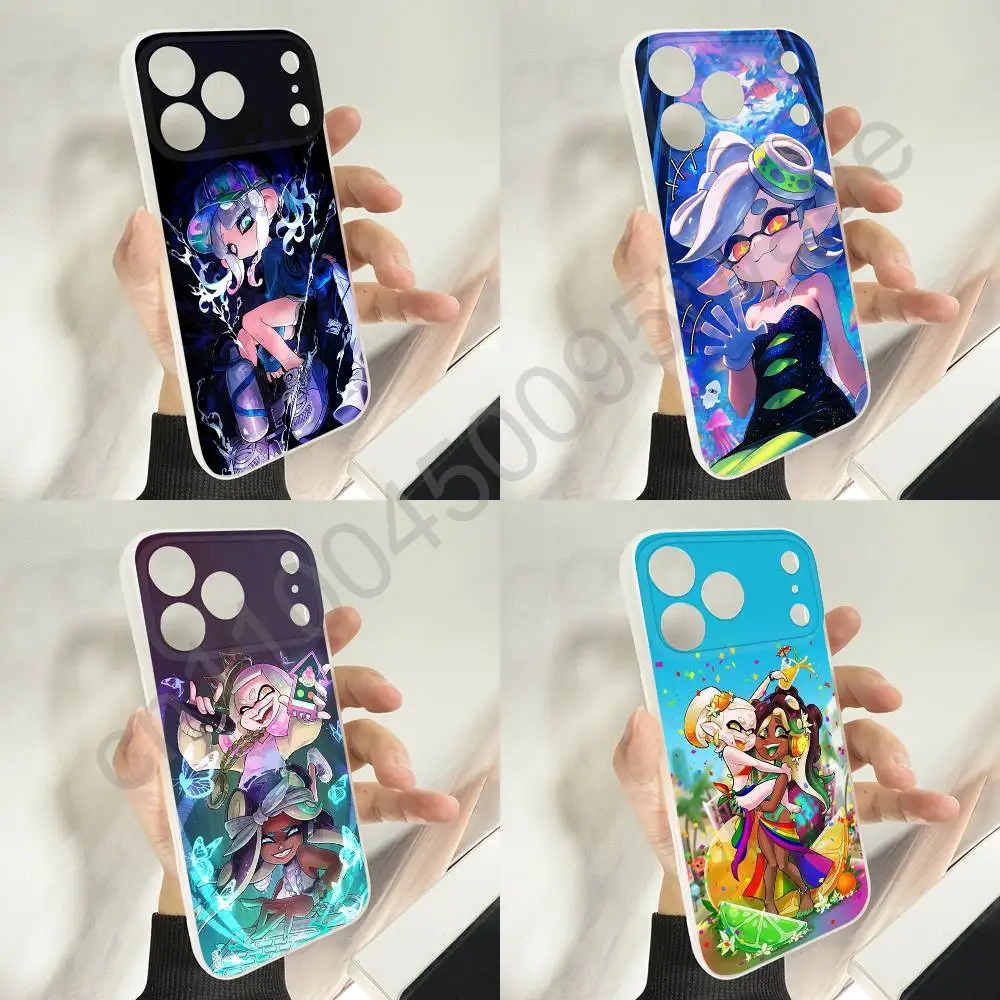 

Game S-Splatoon Phone Case For iPhone 11,16,15,14,13,17,12,Plus,E,Air,Mini,Pro,Max Magnetic Magsafe Soft Cover