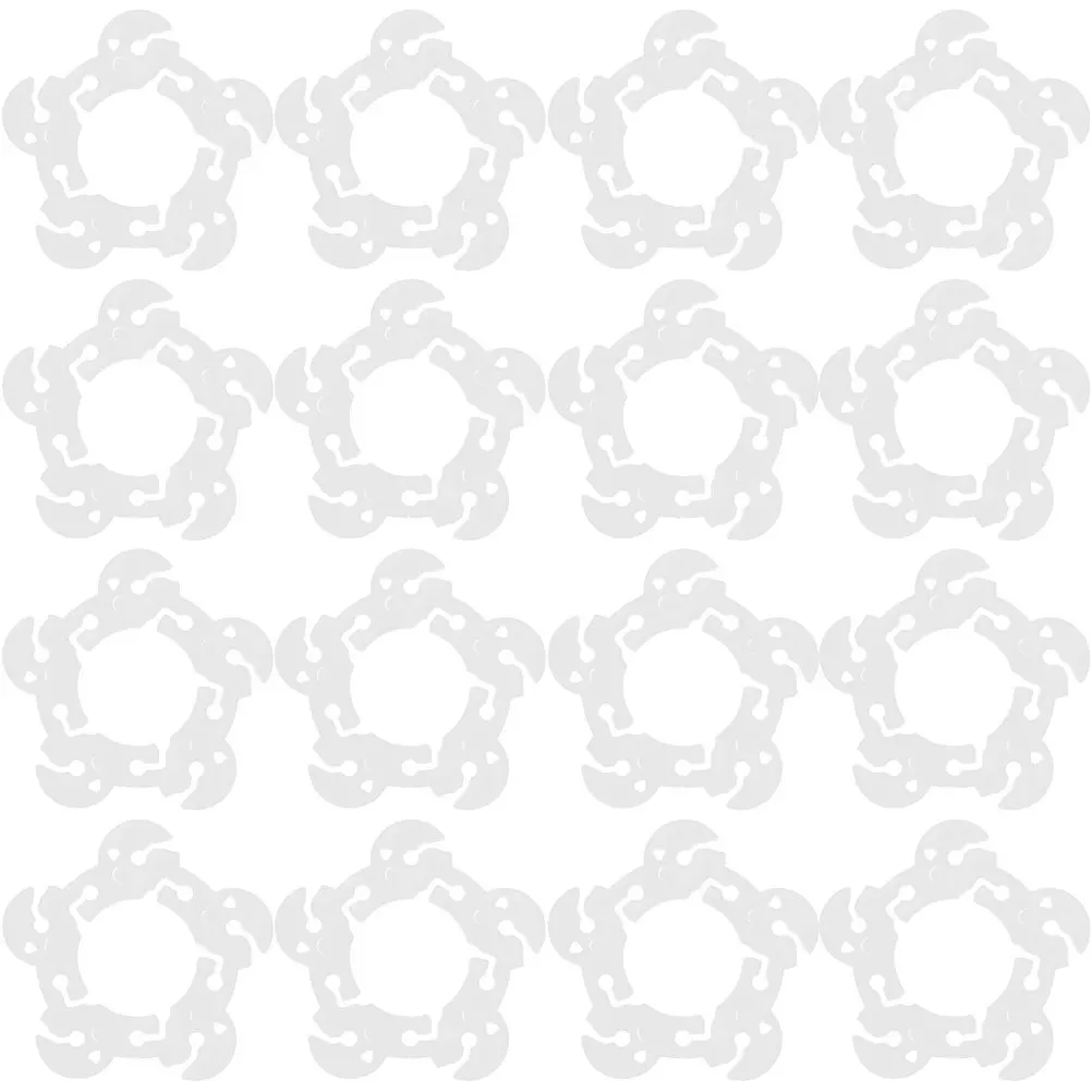 

50Pcs Plastic Balloon Clips Balloon Arch Rings Buckles for Birthday Wedding Party Decoration Supplies Party Balloons Buckles