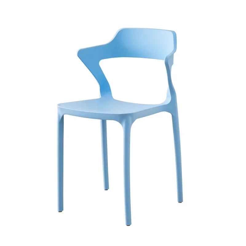 Chair manufacturer spot plastic child home backrest table thickened leisure hotel negotiation Nordic style