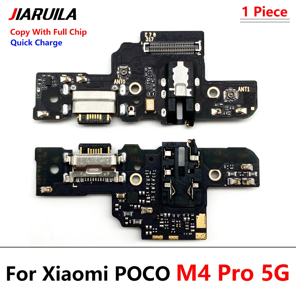 New USB Charging Port Charger Board Flex Cable For Xiaomi Poco F2 Pro F3 F1 X3 M4 M3 X4 Pro 4G 5G Dock Connector With Microphone