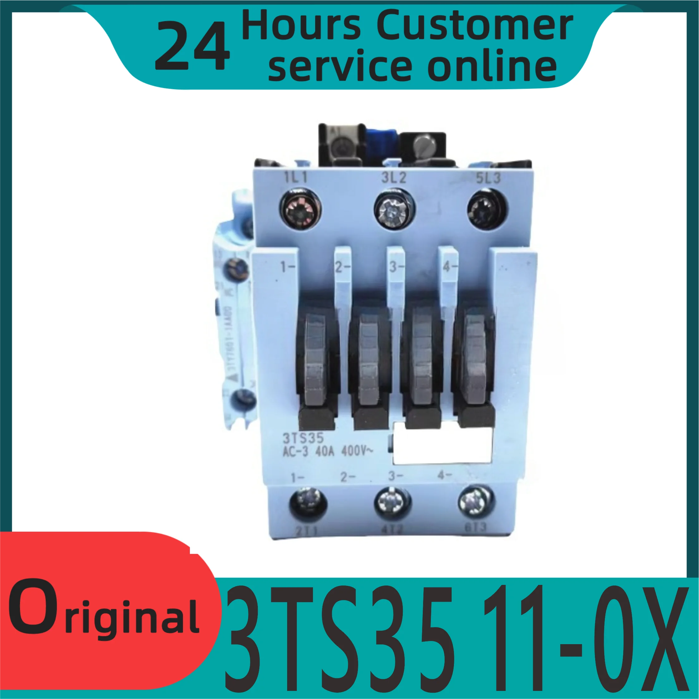 

Новый оригинальный контактор переменного тока 3TS3511-0X 3TS3511-0XM0 220В 40А